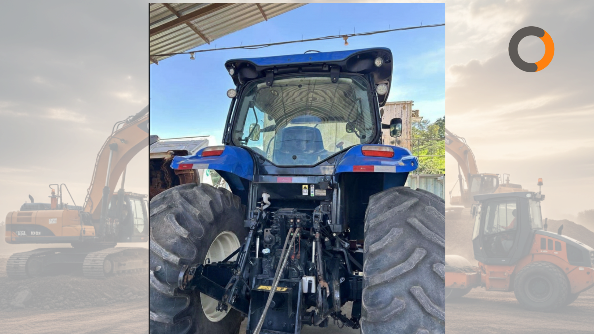 Trator de Pneus foto 5